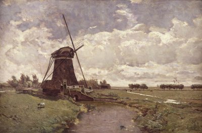 Molino de viento en Leidschendam de Paul Joseph Constantin Gabriel